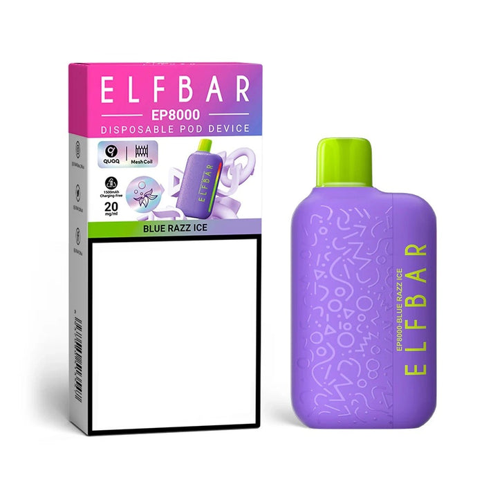 ELFBAR EP8000 2%Nic Disposable Vape