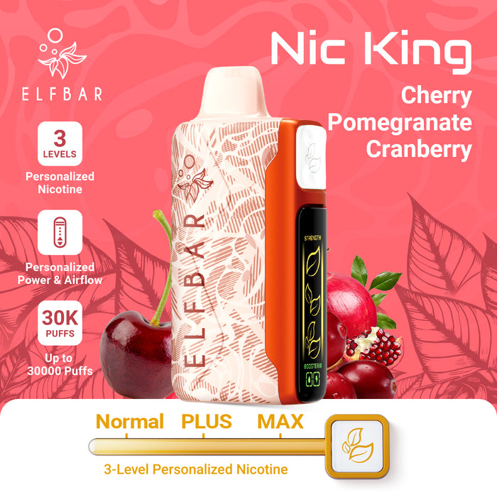 ELFBAR Nic King Cherry Pomegranate Cranberry