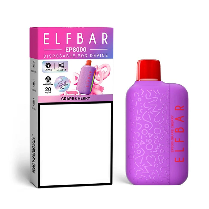 ELFBAR EP8000 2%Nic Disposable Vape