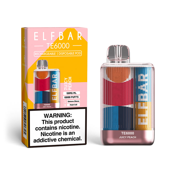 <tc>ELFBAR Disposable Vape TE6000 Puffs
</tc>