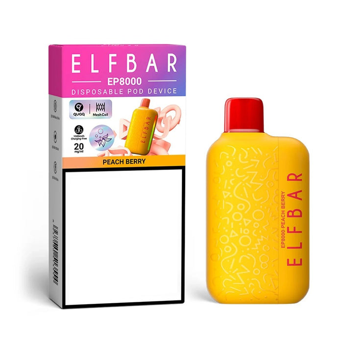 ELFBAR EP8000 2%Nic Disposable Vape