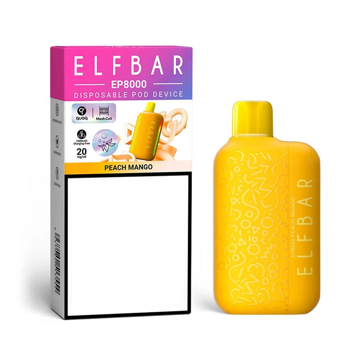 ELFBAR Disposable Vape EP8000 Puffs