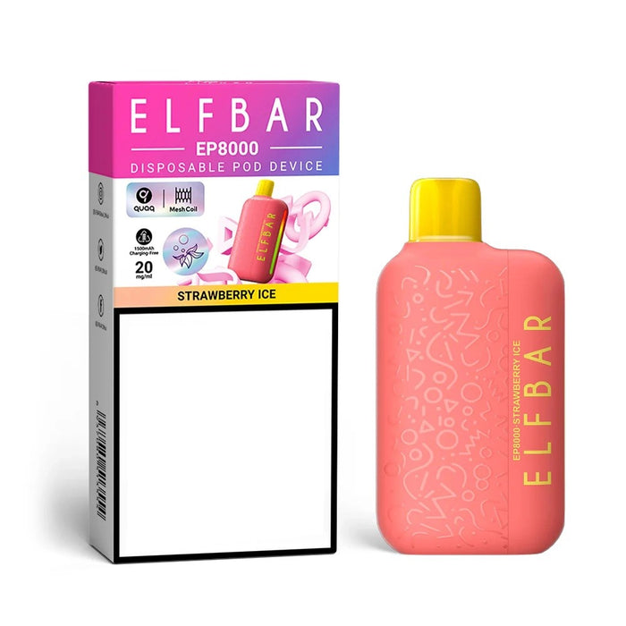 ELFBAR Disposable Vape EP8000 Puffs