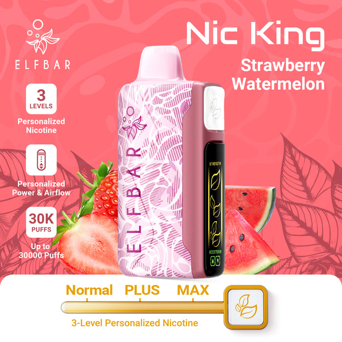 ELFBAR Nic King Strawberry Watermelon