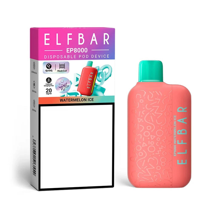 ELFBAR EP8000 2%Nic Disposable Vape