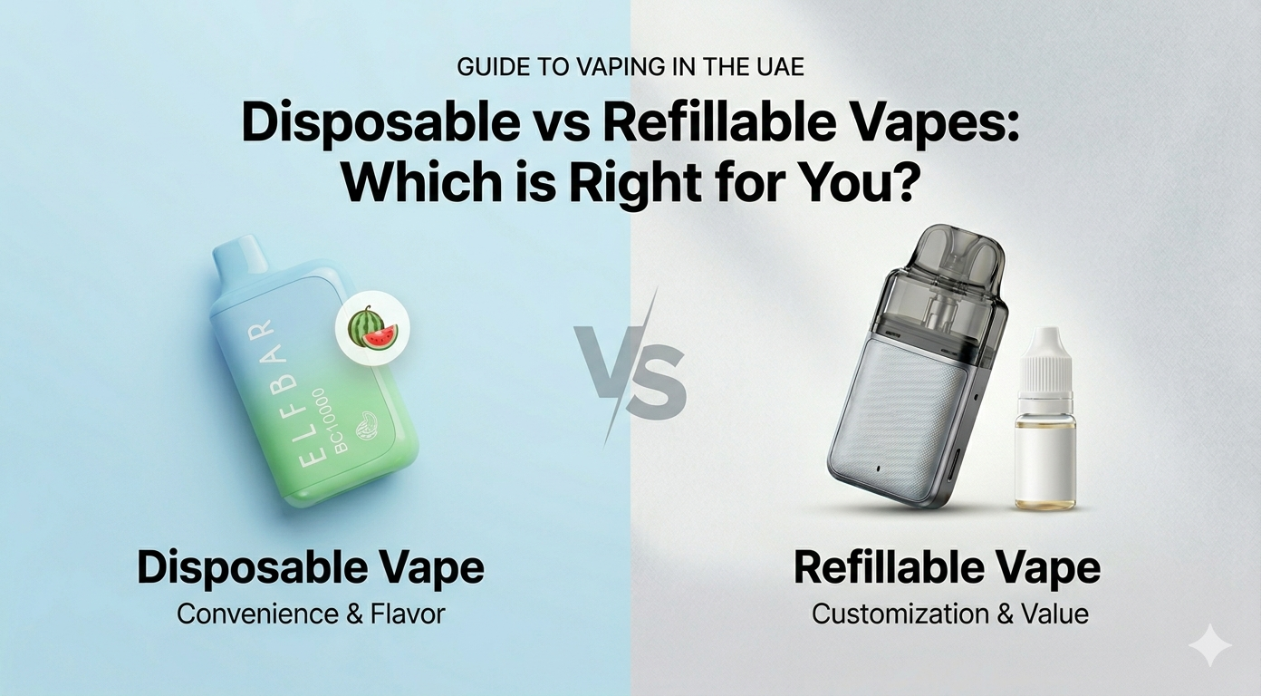 Disposable vs Refillable Vapes