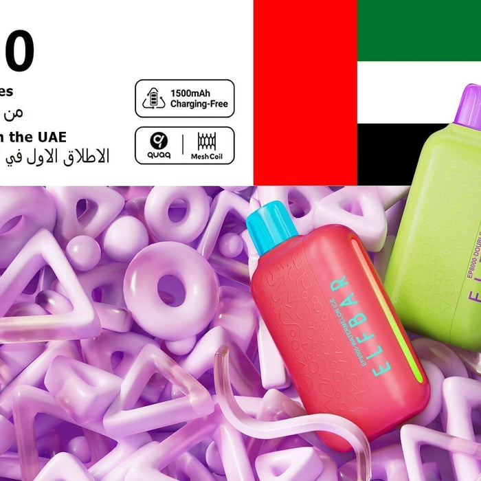 EP8000: The UAE 2024 new disposable vape that requires no charging. - ELFBAR