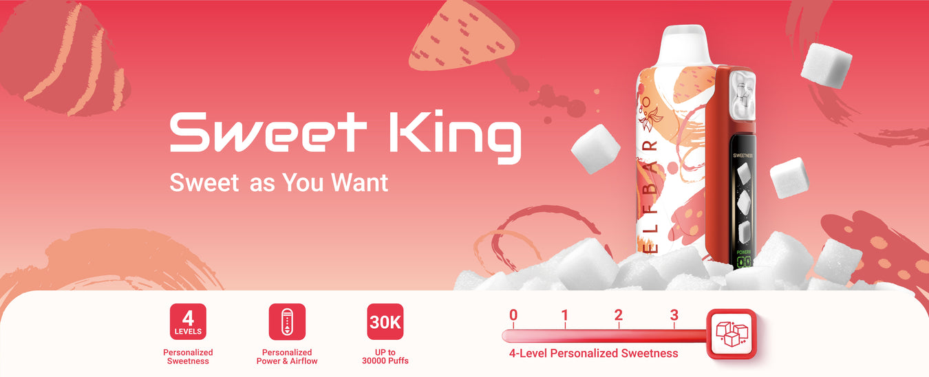 ELFBAR 50%OFF!! Sweet King - ELFBAR