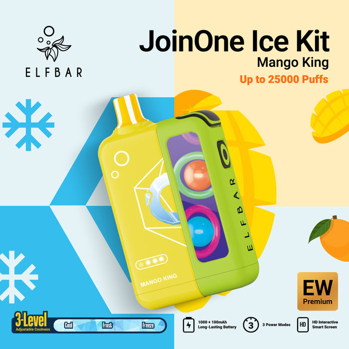 ELFBAR JoinOne 5% Ice Kit Vape (New Product!!)