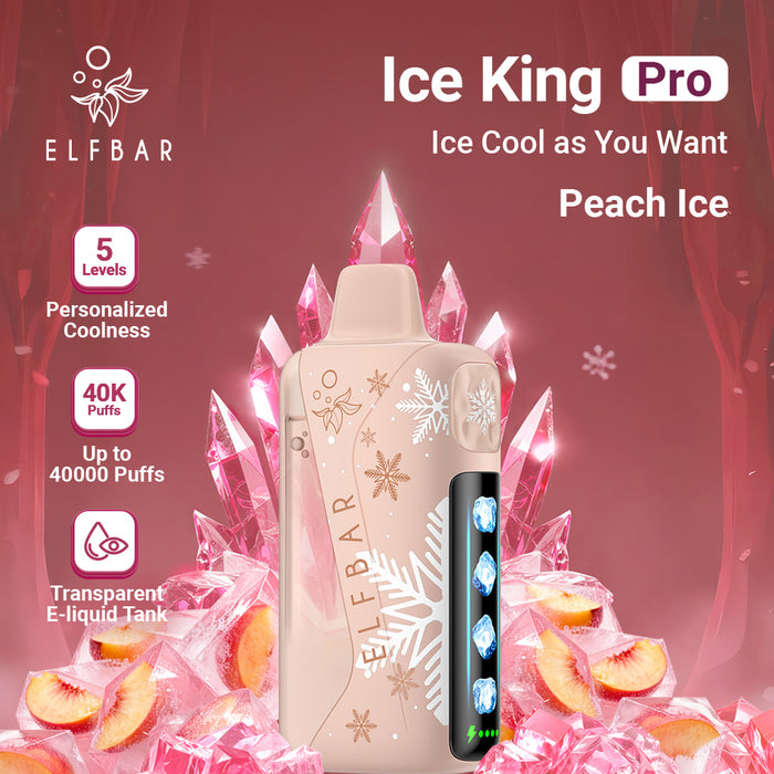 ELFBAR Ice King Pro Disposable Vape Winter Edition ( 29/12-31/12 Arrival!!)