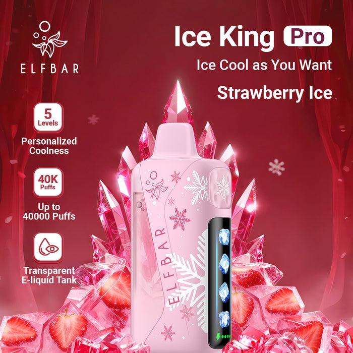 ELFBAR Ice King Pro Disposable Vape Winter Edition ( 29/12-31/12 Arrival!!)