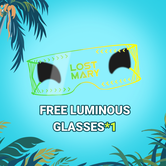 Free Luminous Glasses
