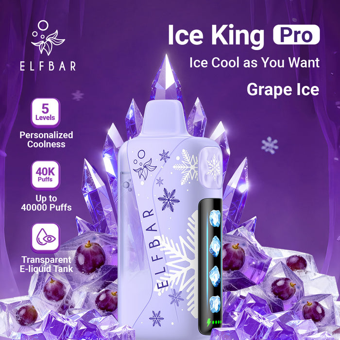 ELFBAR Ice King Pro Disposable Vape Winter Edition ( 29/12-31/12 Arrival!!)