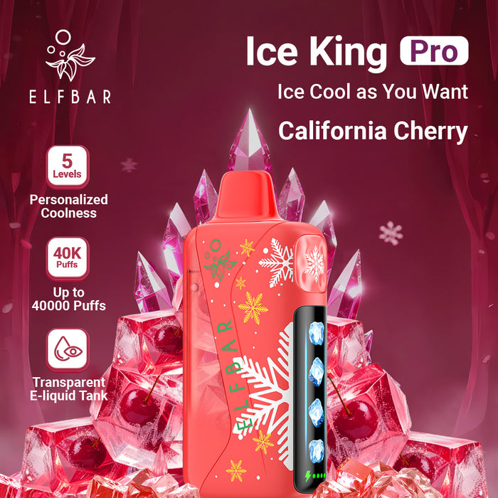 ELFBAR Ice King Pro Disposable Vape Winter Edition ( 29/12-31/12 Arrival!!)