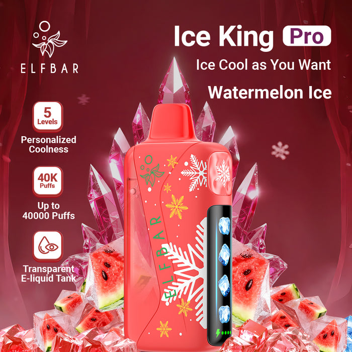 ELFBAR Ice King Pro Disposable Vape Winter Edition ( 29/12-31/12 Arrival!!)