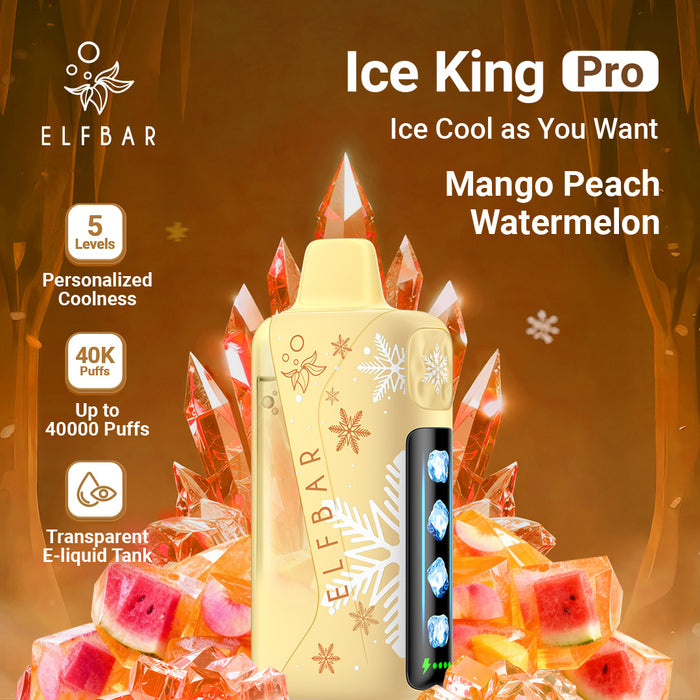 ELFBAR Ice King Pro Disposable Vape Winter Edition ( 29/12-31/12 Arrival!!)
