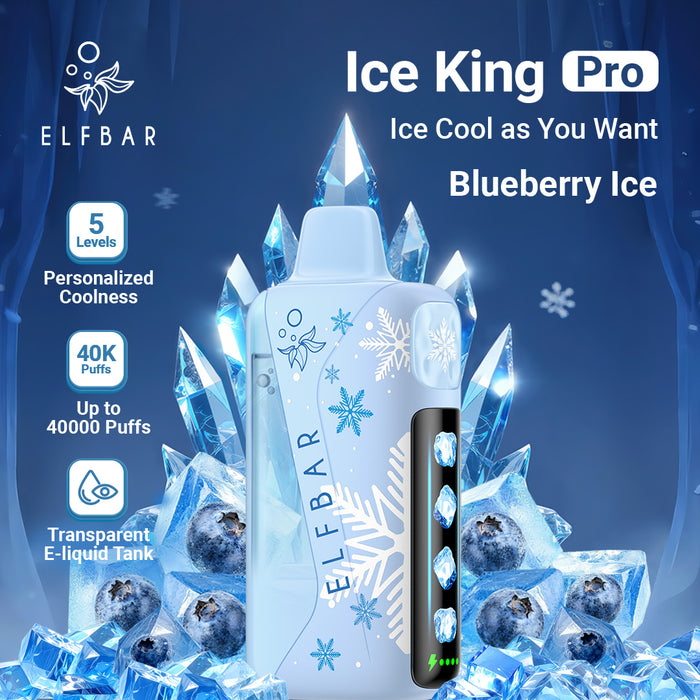 ELFBAR Ice King Pro Disposable Vape Winter Edition ( 29/12-31/12 Arrival!!)