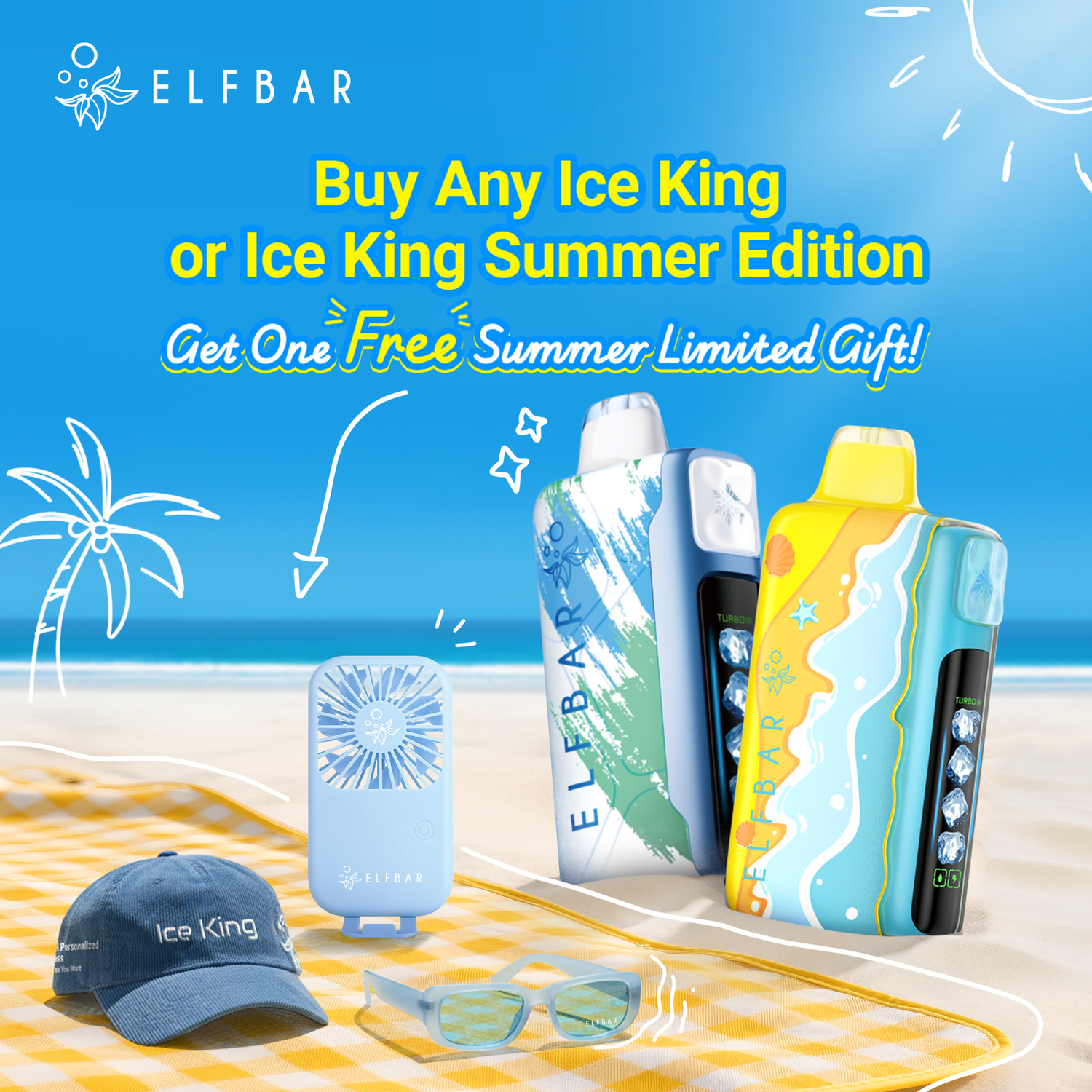 Get One Free Summer Limited Gift!