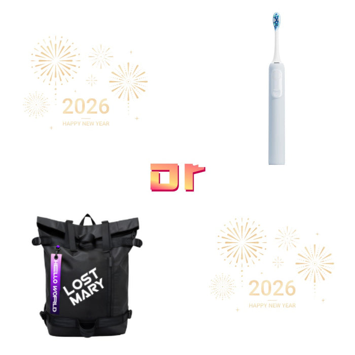 Xiaomi Oscillation Electric Toothbrush /  LostMary Functional Backpack
