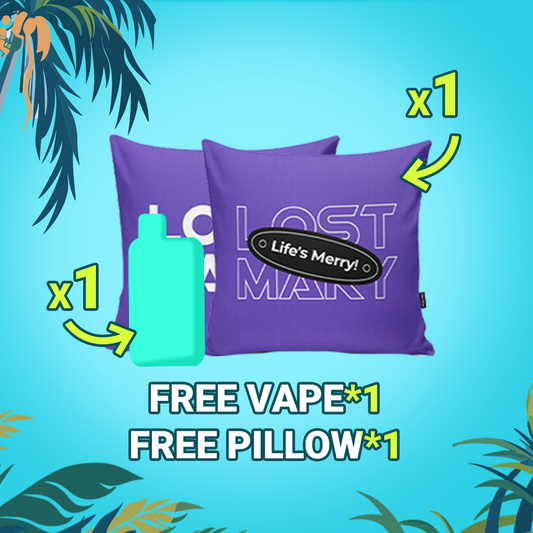 Free Vape & Free Pillow