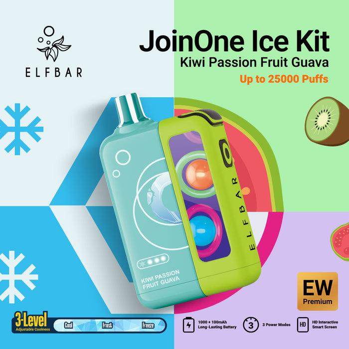 ELFBAR JoinOne 5% Ice Kit Vape (New Product!!)