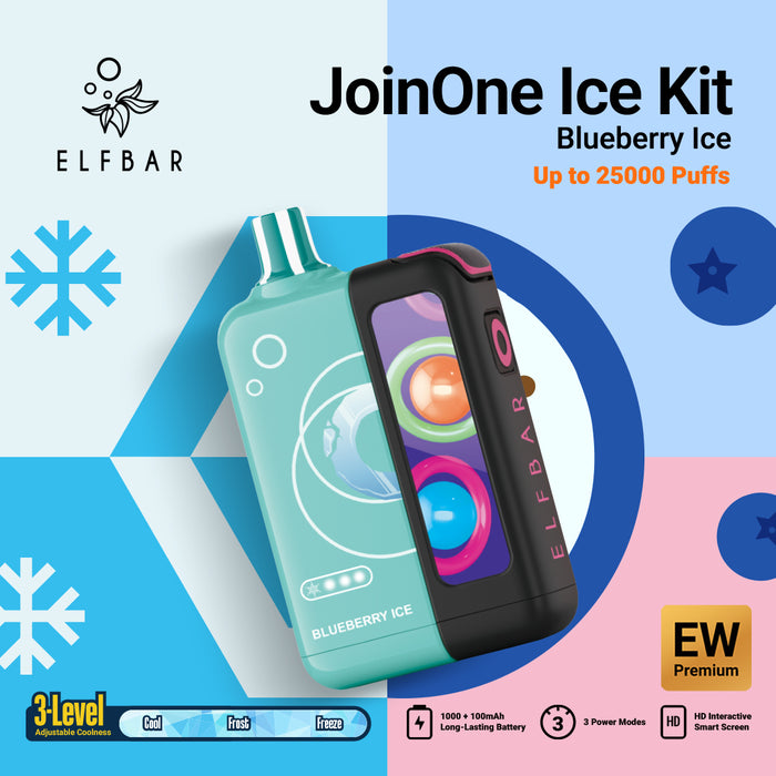 ELFBAR JoinOne 5% Ice Kit Vape (New Product!!)
