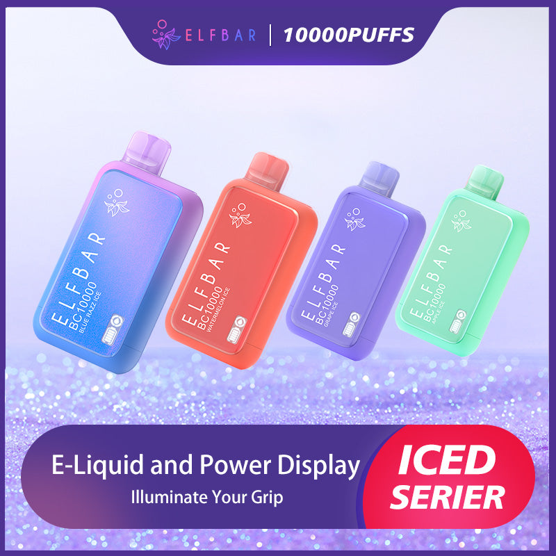 ELFBAR Best Flavor Disposable Vape BC10000  Ice Series