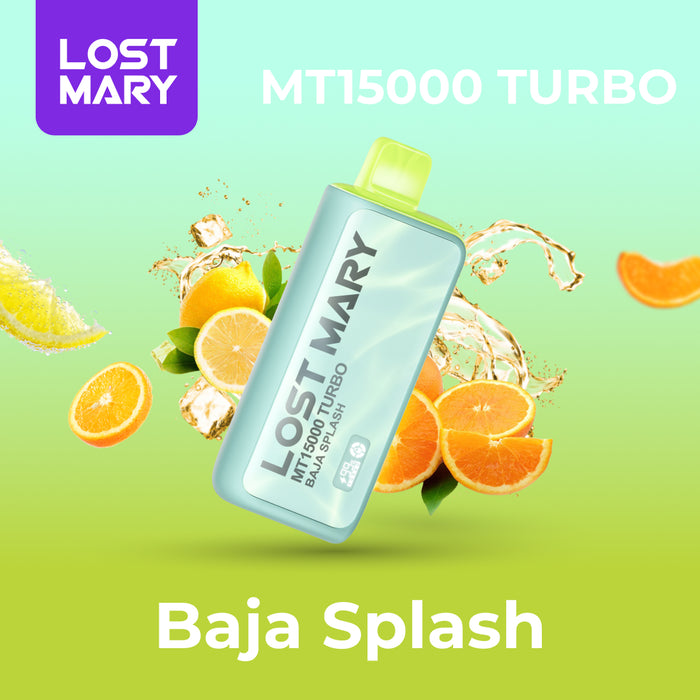 LOST MARY MT15000 TURBO 15000 Puffs Disposable Vape (ALL Flavors) ELFBAR LOST MARY MT15000 TURBO 15000 Puffs Disposable Vape (ALL Flavors) ELFBAR
