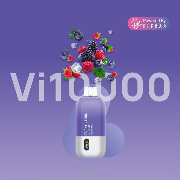 أراضي غير تقليدية يمكن التخلص منها VAPE VI10000 نفخة