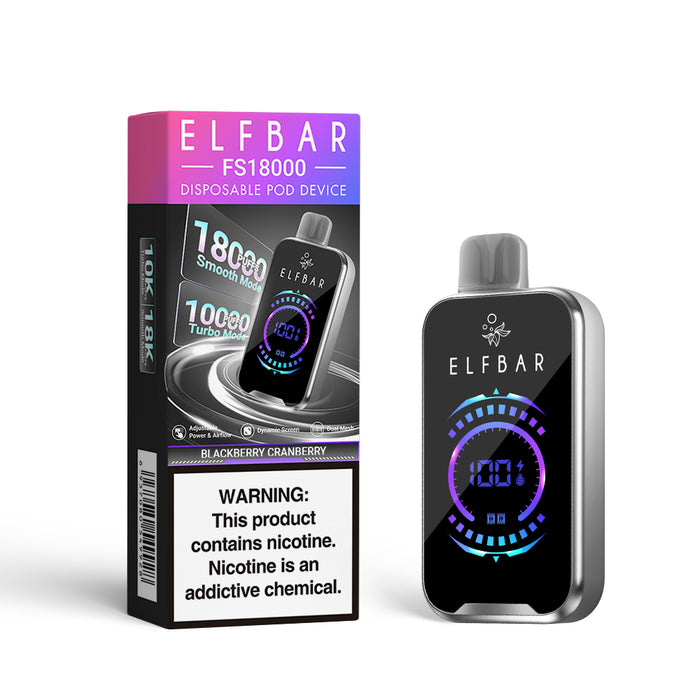 ELFBAR Disposable Vape FS18000 Puffs （All FLAVOUR）