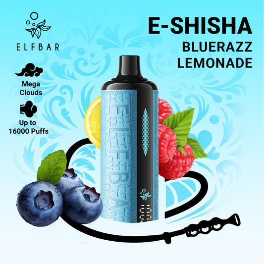 ELFBAR E-shisha Bluerazz Lemonade Flavor