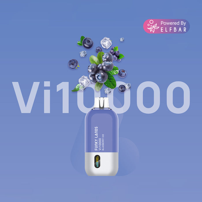أراضي غير تقليدية يمكن التخلص منها VAPE VI10000 نفخة