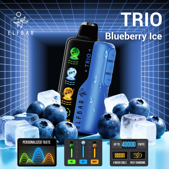 ELFBAR Trio Disposable Vape (Sweet Flavor)