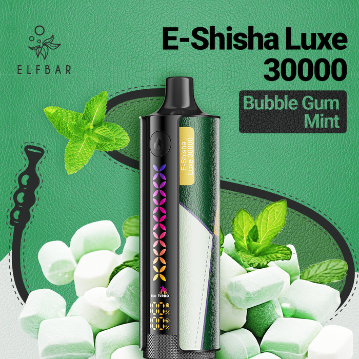 E-SHISHA LUXE 30000 Bubble Gum Mint