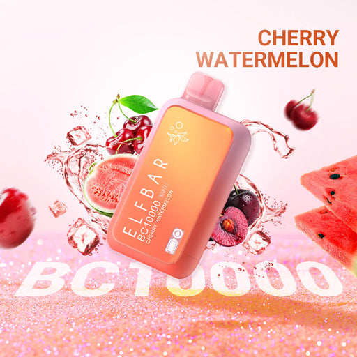 ELFBAR BC10000 10K Disposable Vape 20mg Cherry Watermelon 1Pack (10 PCs)