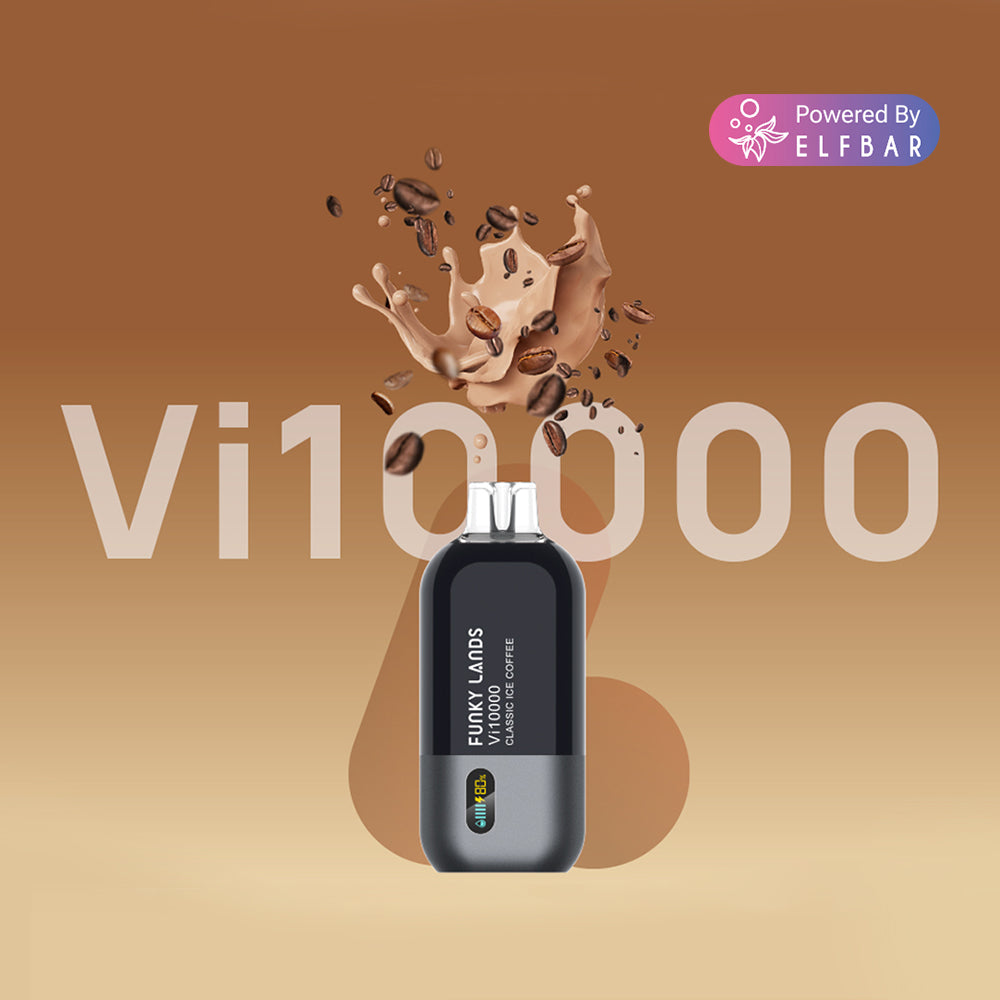 Funky Lands Best Flavor Disposable Vape Vi10000 Iced Series