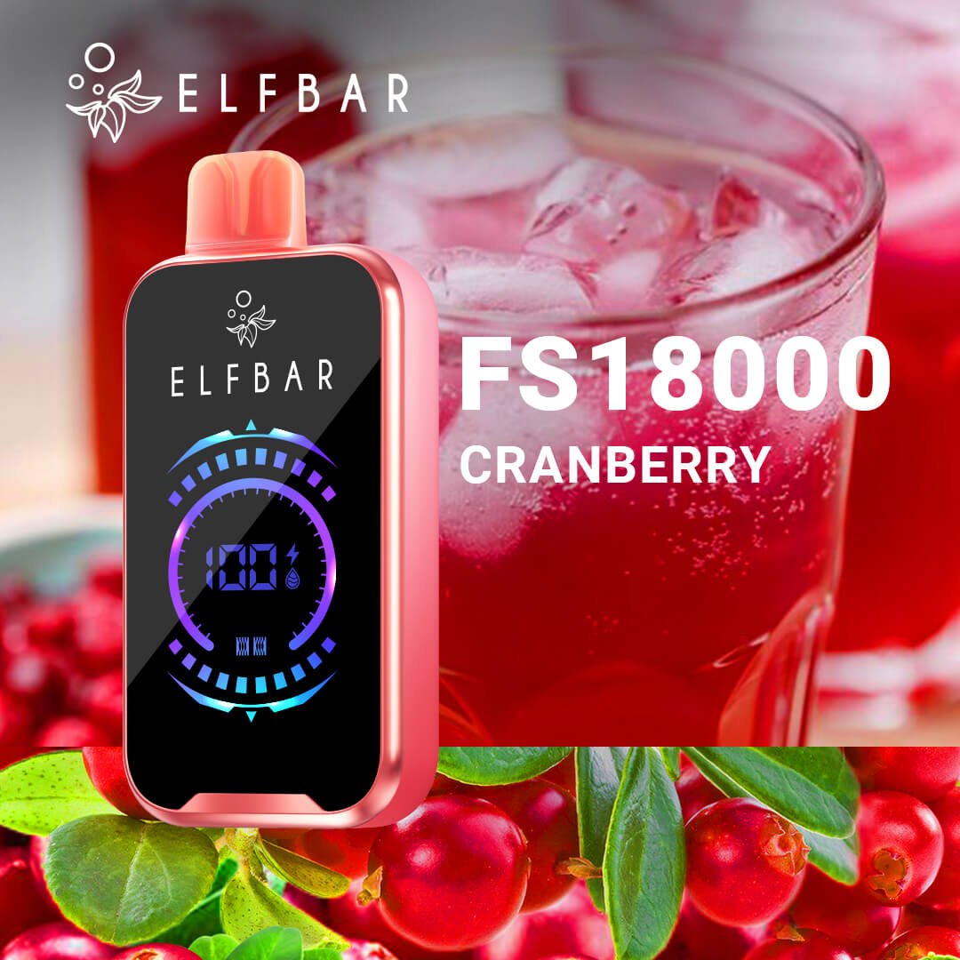 ELFBAR نفث FS18000 يمكن التخلص منه جديد 2024