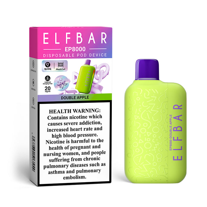 ELFBAR EP8000 2%Nic Disposable Vape