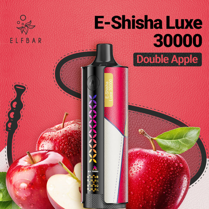 E-SHISHA LUXE 30000 Double Apple
