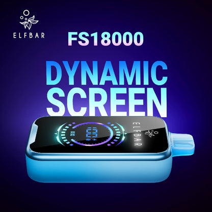 ELFBAR نفث FS18000 يمكن التخلص منه جديد 2024