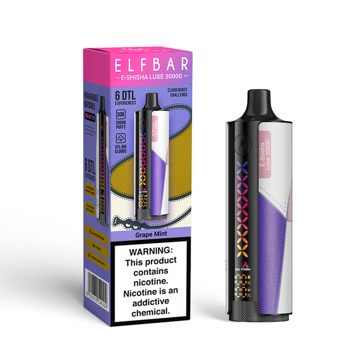 E-SHISHA LUXE 30000 Disposbale Vape (All FLAVOUR)