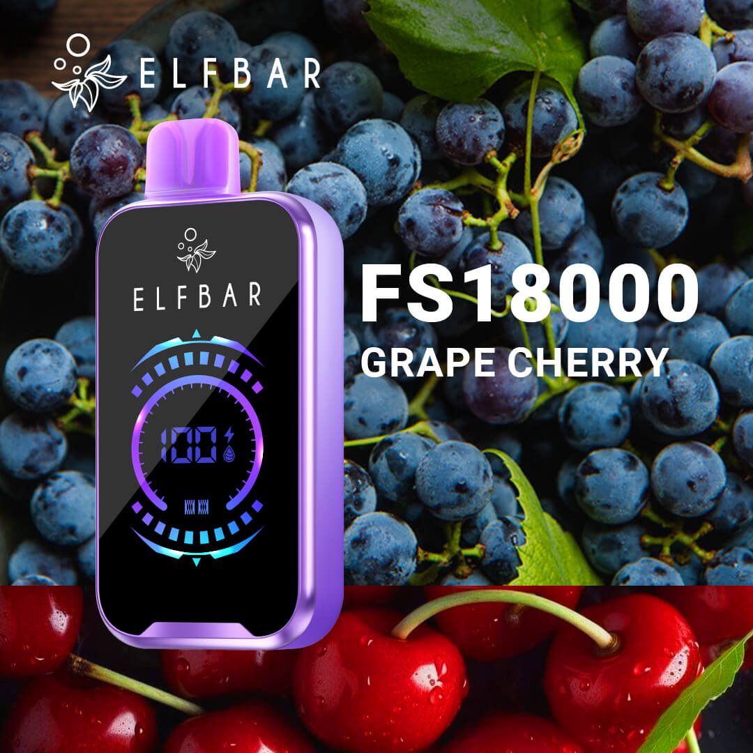 ELFBAR نفث FS18000 يمكن التخلص منه جديد 2024