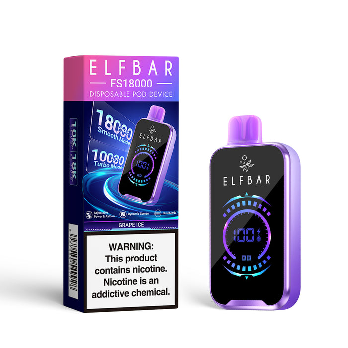 ELFBAR Disposable Vape FS18000 Puffs （All FLAVOUR）