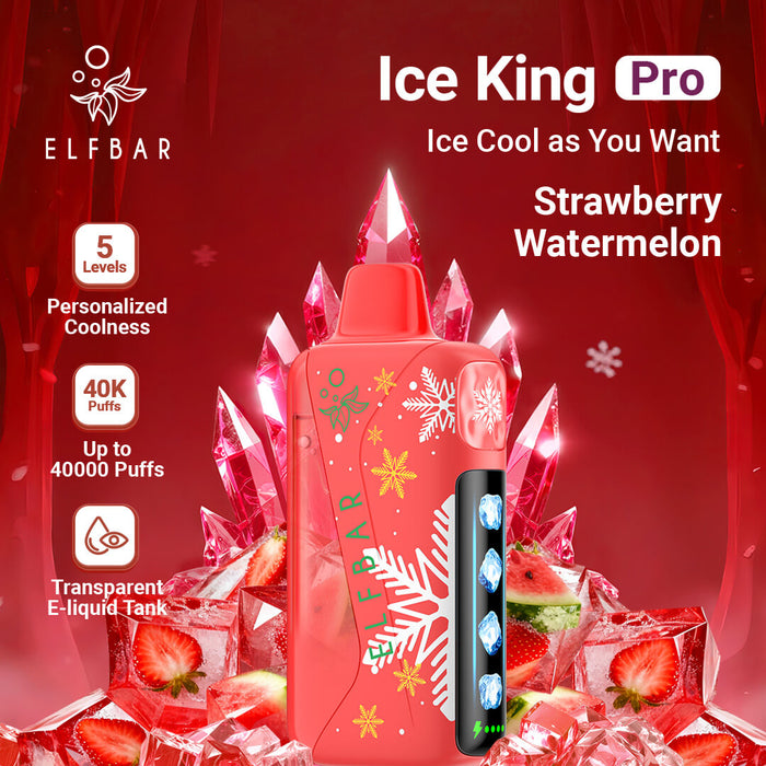 ELFBAR Ice King Pro إصدار الشتاء للفيب القابل للتصرف (وصول منتج جديد!!)