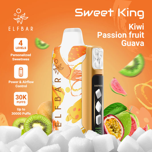 ELFBAR Sweet King Kiwi Passion Fruit Guava