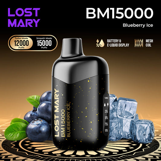 LOST MARY BM15000 Blueberry Ice