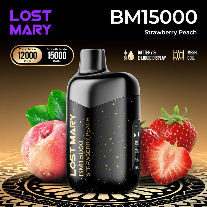LOST MARY BM15000 Disposable Vape 15000 Puffs (All Flavors) ELFBAR LOST MARY BM15000 Disposable Vape 15000 Puffs (All Flavors) ELFBAR