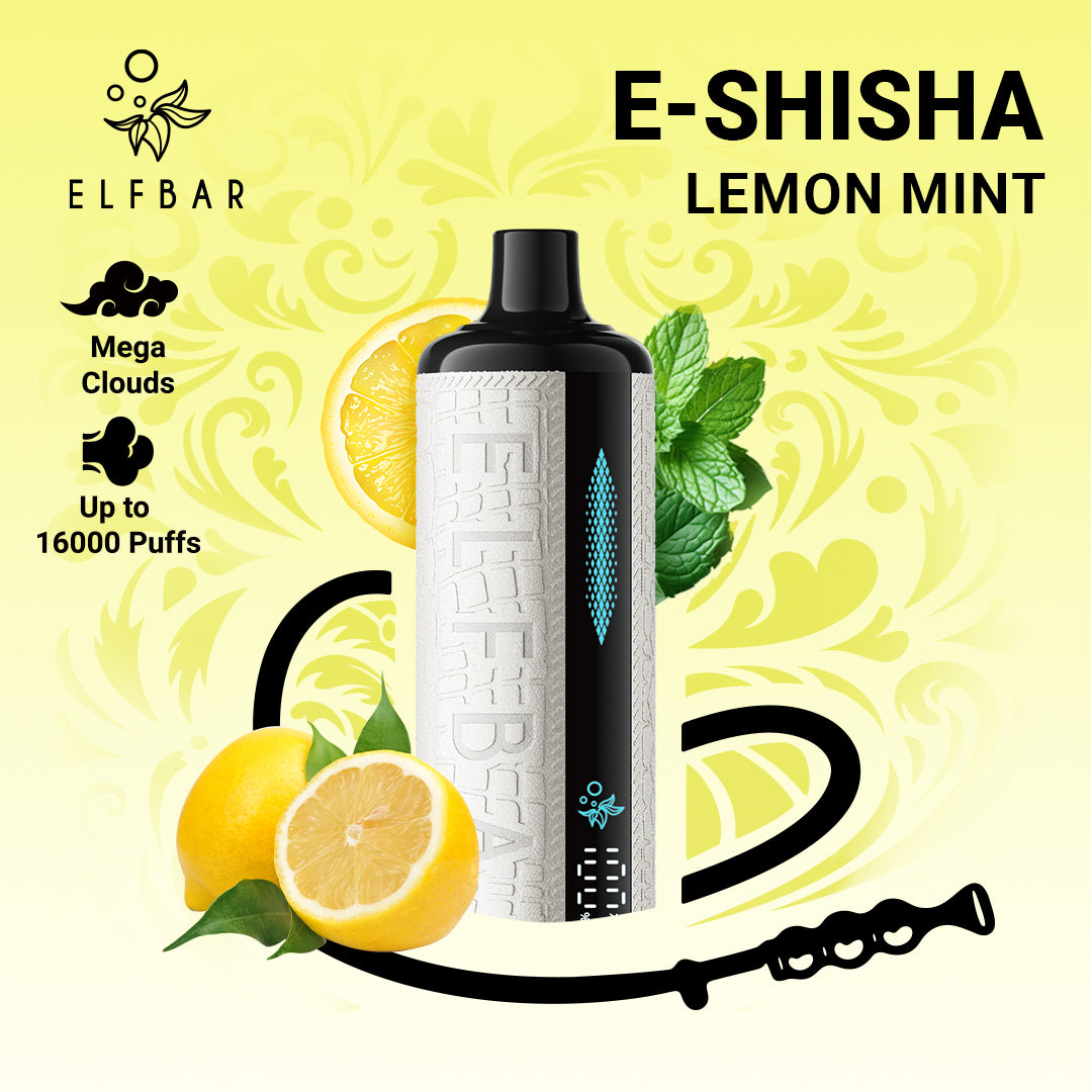 ELFBAR E-shisha Lemon Mint Flavor