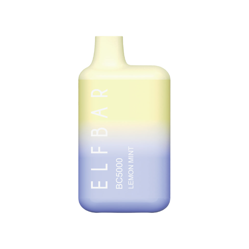 ELFBAR BC5000 Disposable Vape Lemon Mint Flavor