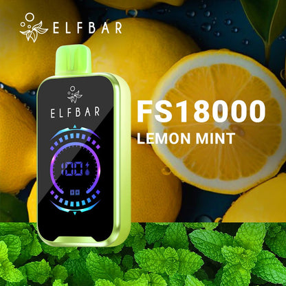 ELFBAR نفث FS18000 يمكن التخلص منه جديد 2024